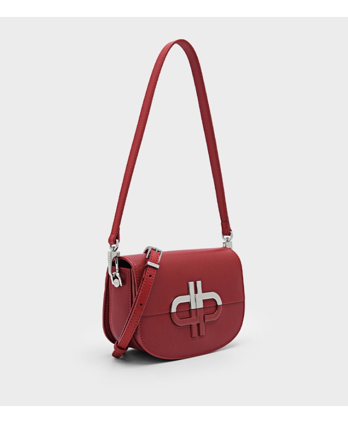 Pedro Icon Logo Detail Flap Shoulder Bag