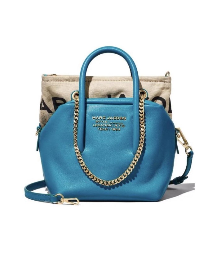 Marc Jacobs. Authentic. NWT The Mini Leather Duet Satchel Bag