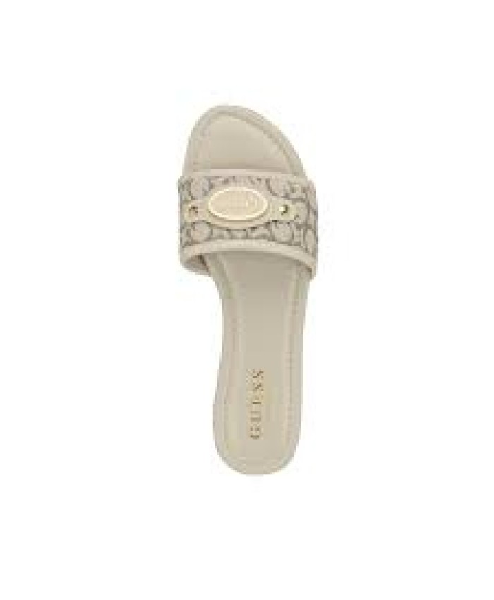 GUESS LYNDONS LOGO SLIDE SANDALS
