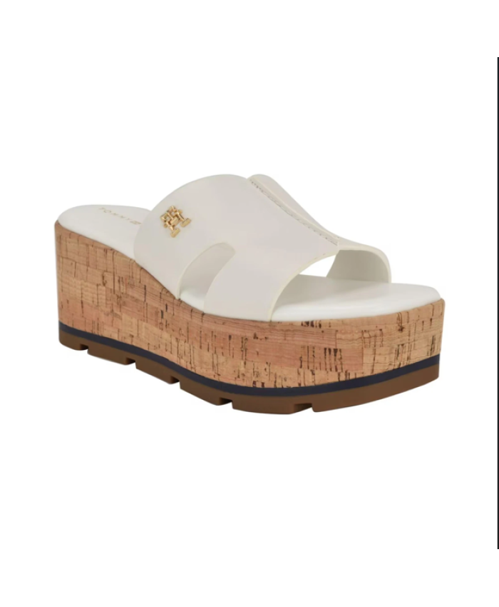 TOM HILLFIGER WOMEN HELIENA PLATFORM WEDGE SANDAL