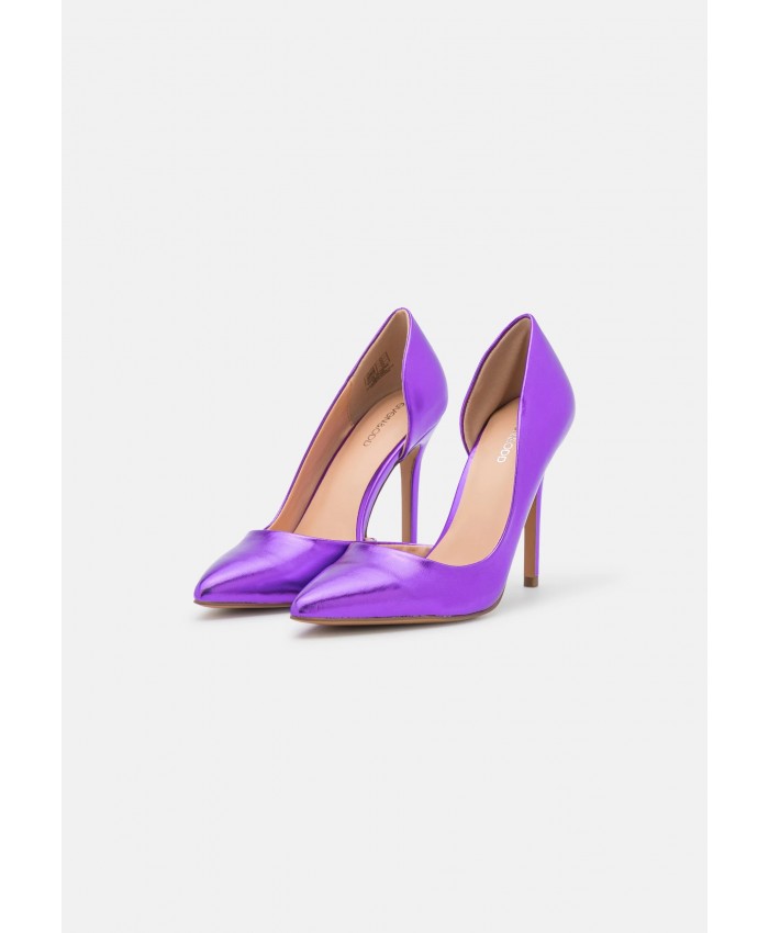 Even And Odd Purple Heel 