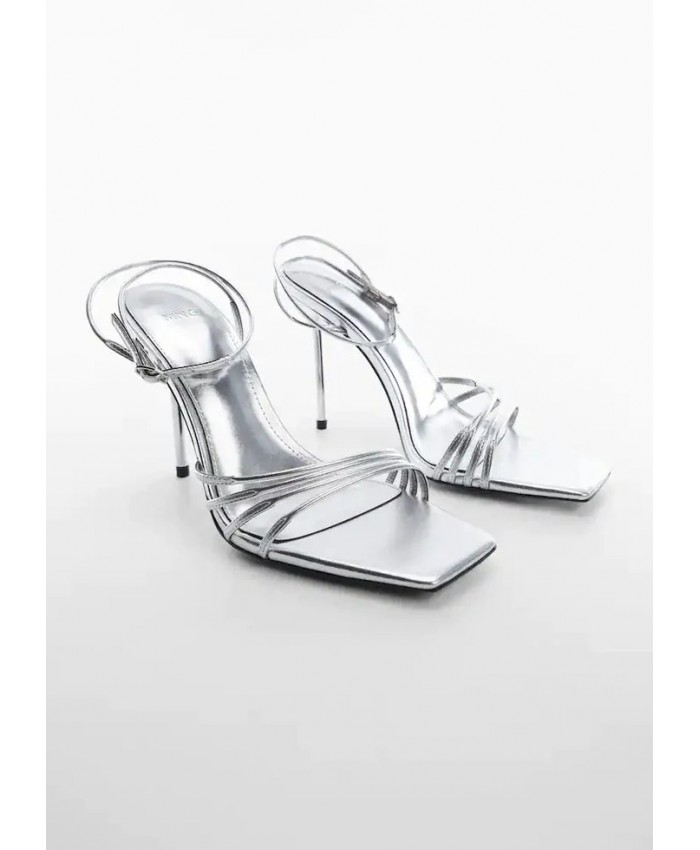 Mango Strappy Sliver Shoe