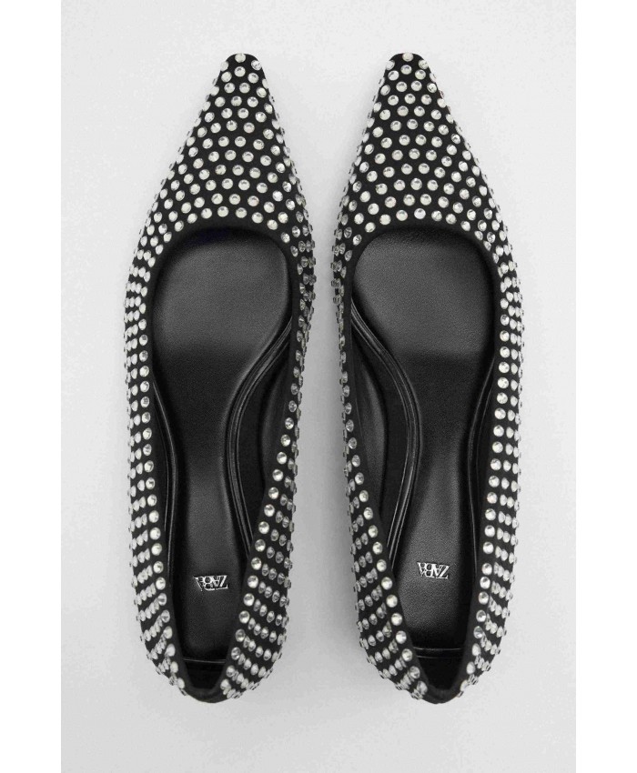 ZARA BALLET FLATS WITH RHINESTONE