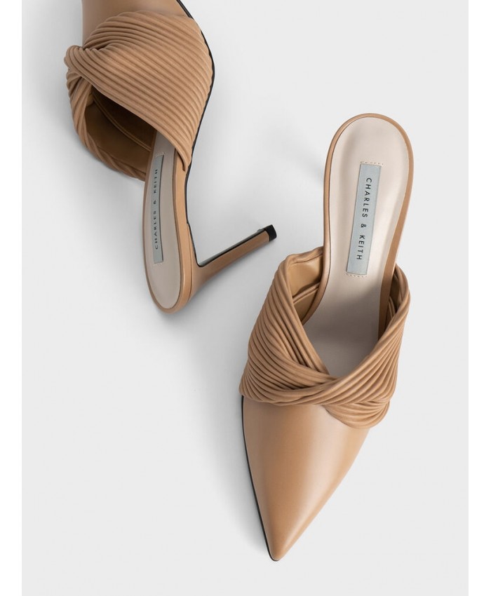 Charles & Keith Sand Pleated